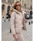Dámska bunda DSTREET TY5945 BÉŽOVÁ