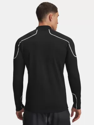 Pánske tričko UNDER ARMOUR COLD WEATHER GRID LS MOCK 6007127-001 ČIERNA