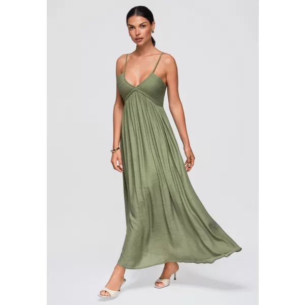  Dámske šaty OMBRE OW-DLR-E0009 GREEN 