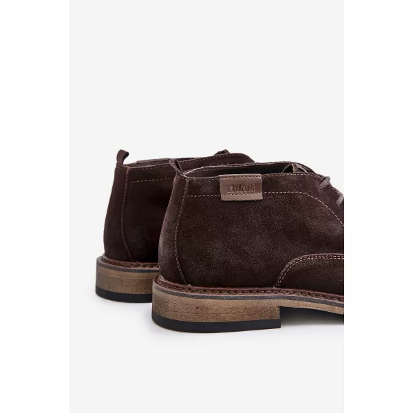  Pánske topánky BIG STAR SHOES OO174145 BROWN/BEIGE 