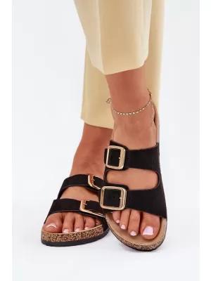 Dámske šľapky BOTO 25SD21-8330 BLACK