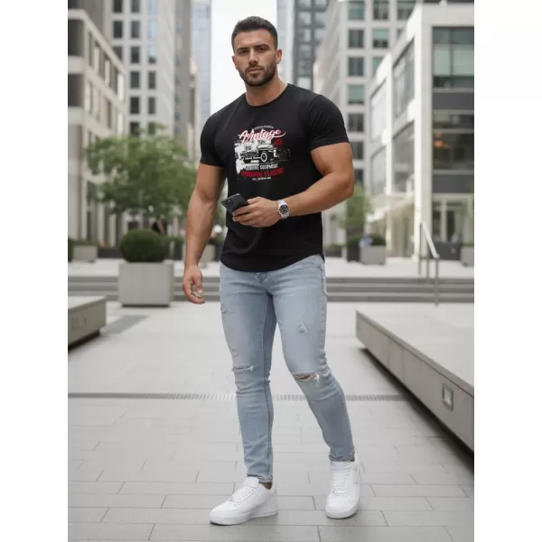  Pánske tričko DSTREET NX5082R ČIERNA 