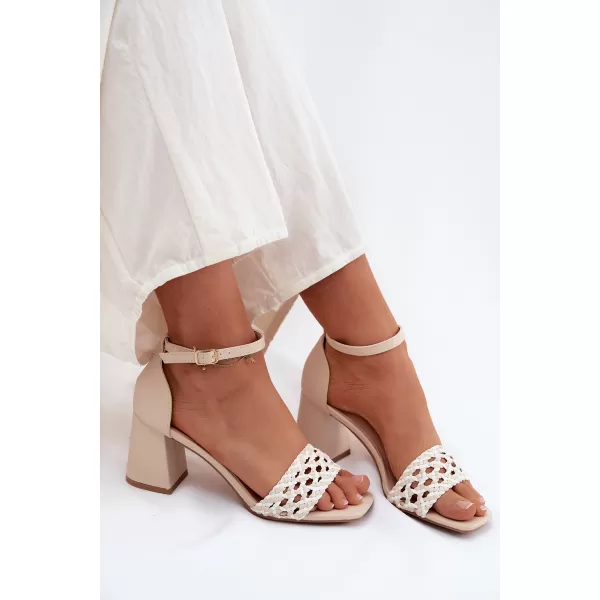  Dámske sandále BOTO 5523 BEIGE 
