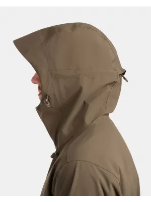 Pánska hardshellová bunda KILPI MONTANA-M 1M0102KI KHAKI