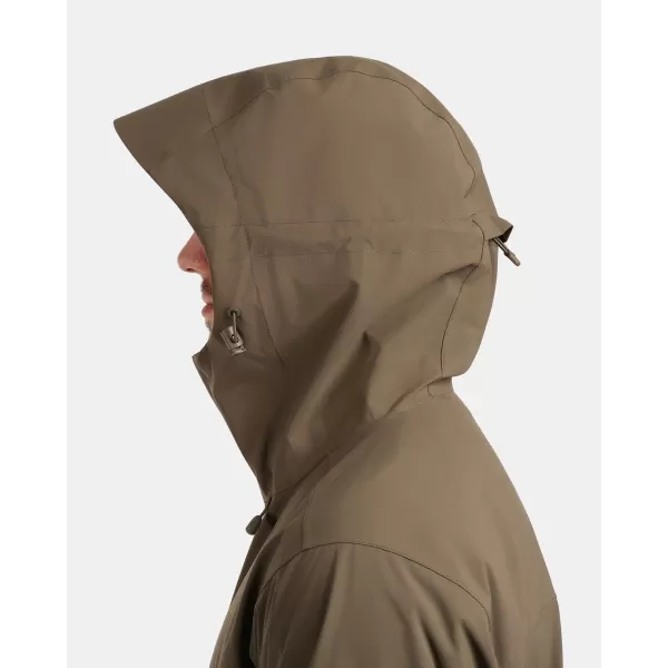  Pánska hardshellová bunda KILPI MONTANA-M 1M0102KI KHAKI 