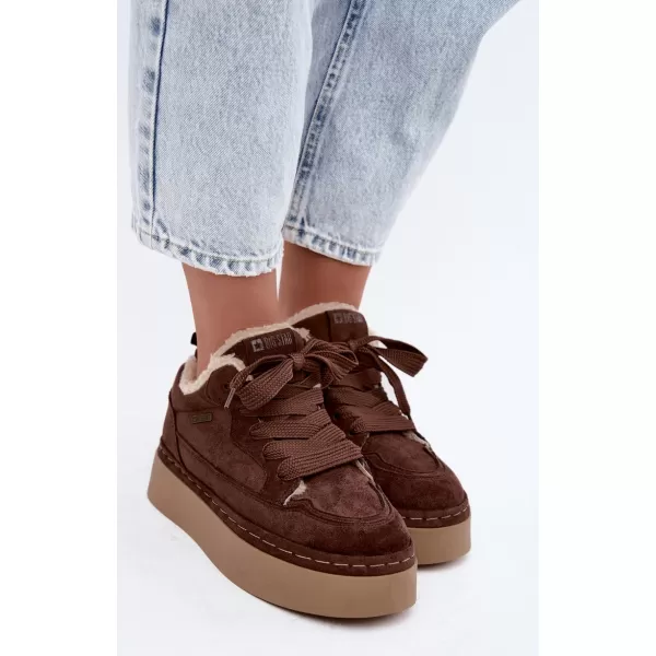  Dámske topánky BIG STAR SHOES UU274188 BROWN/BEIGE SHADOWS 