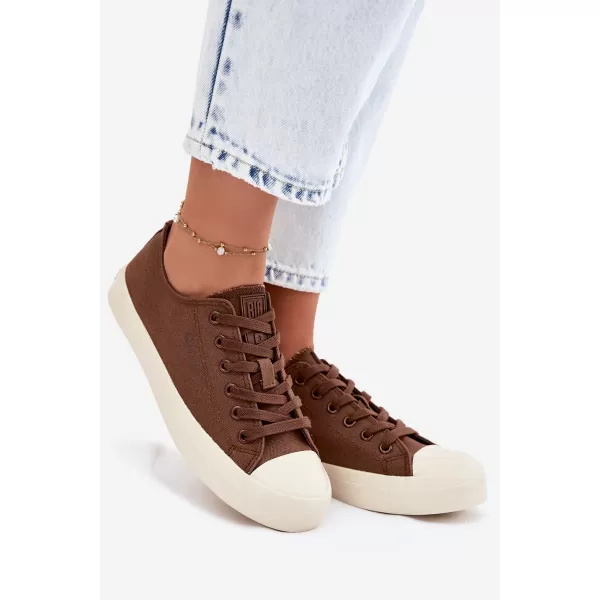  Dámske tenisky BIG STAR SHOES TT274123 BROWN/BEIGE 