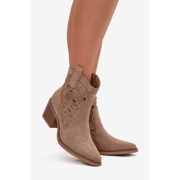  Dámske topánky BOTO 25BT02-9452 FANGO/BEIGE 