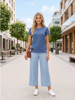 Dámske tričko ALTISPORT NP/ALWST26001 DENIM BLUE