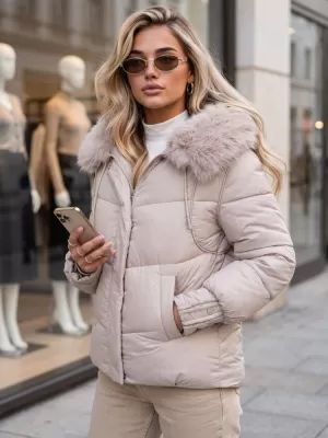 Dámska bunda DSTREET 1 TY6102 KHAKI