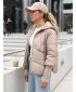 Dámska bunda DSTREET TY5764 KARAMELOVÁ