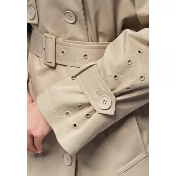  Dámsky kabát OMBRE OW-CT-E0004 BEIGE 