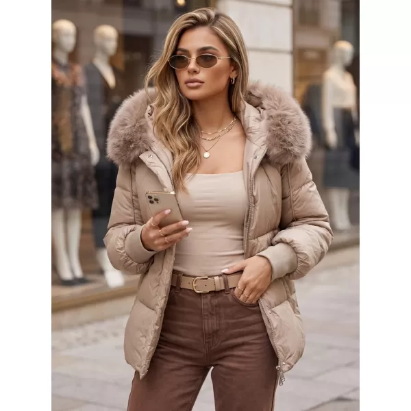  Dámska bunda DSTREET TY6005 KARAMELOVÁ 