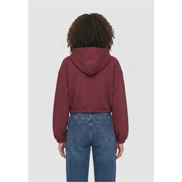  Dámska mikina URBAN CLASSICS TB8635-00606 BURGUNDY 