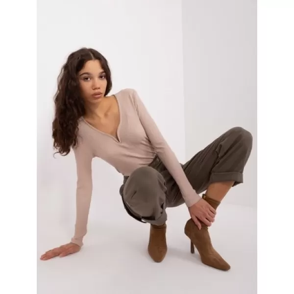 Dámska blúzka BASIC FEEL GOOD RV-BZ-9206.20 BEIGE 