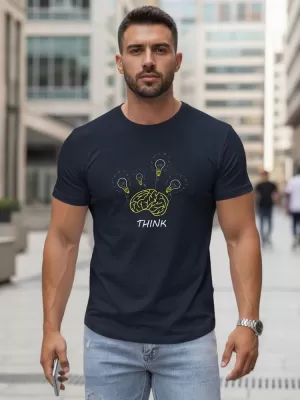 Pánske tričko DSTREET NX0149R-NY TMAVO MODRÁ