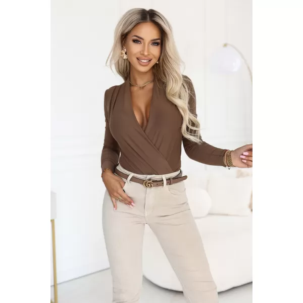  Dámske body NUMOCO 375-11 MOCCA HNEDÁ 