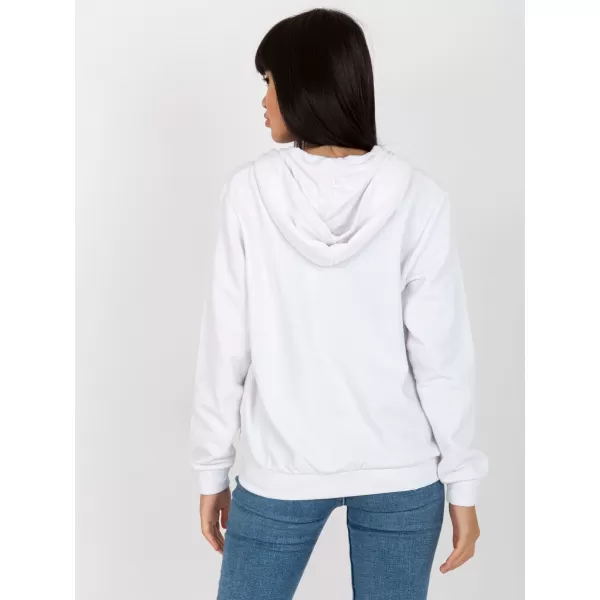  Dámska mikina BASIC FEEL GOOD B-002.72 WHITE 