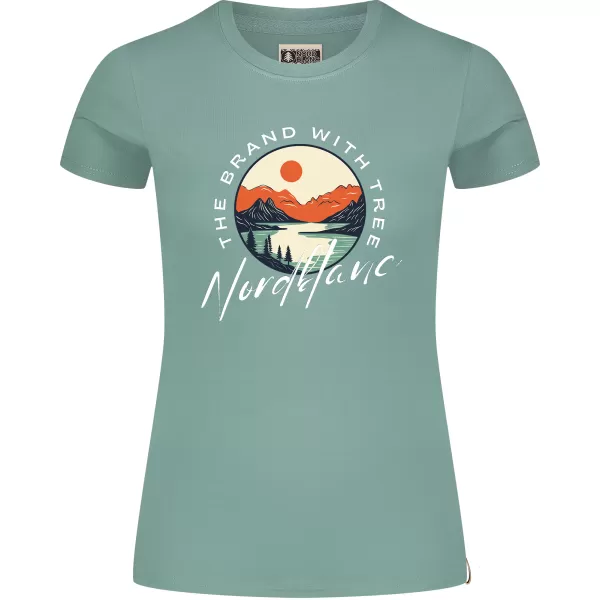  Dámske tričko NORDBLANC STARLIGHT NBSLT8176 ZELENÁ 