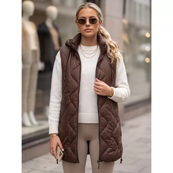  Dámska vesta DSTREET TY6013 HNEDÁ 
