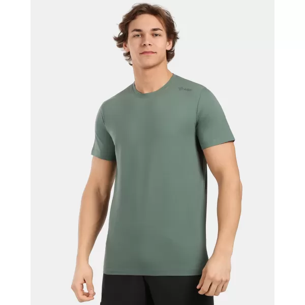  Pánske tričko KILPI PROMO-M 1M0378KI KHAKI 