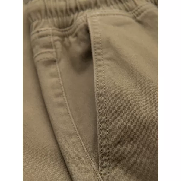  Pánske nohavice OMBRE OM-PAJO-0290 KHAKI 