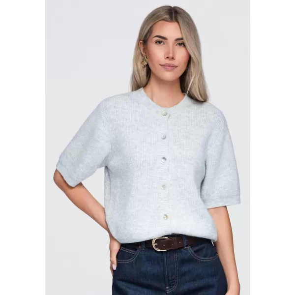  Dámska blúzka OMBRE OW-TS-E0091 GREY 