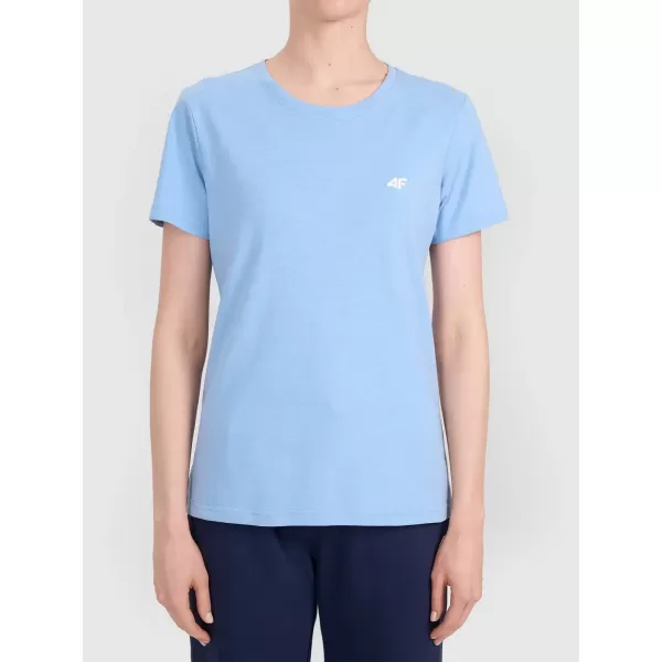  Dámske tričko 4F WMM00TTSHF3308 DENIM 