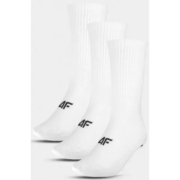  Ponožky 4F WMM00USOCF443 WHITE 