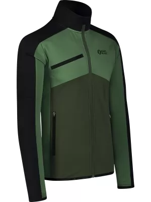 Pánska powerfleece mikina NORDBLANC CUSP NBSFM8334 ZELENÁ