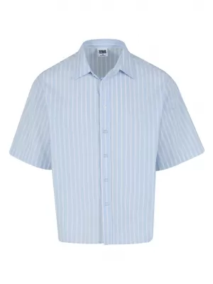Pánska košeľa URBAN CLASSICS TB8218-21550 FREEZE BLUE