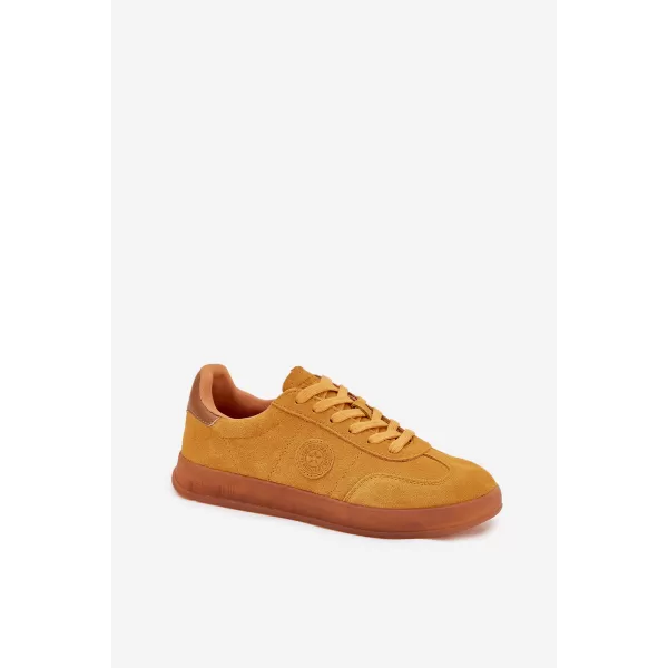  Dámske tenisky BIG STAR SHOES RR274846 YELLOW/GOLD 
