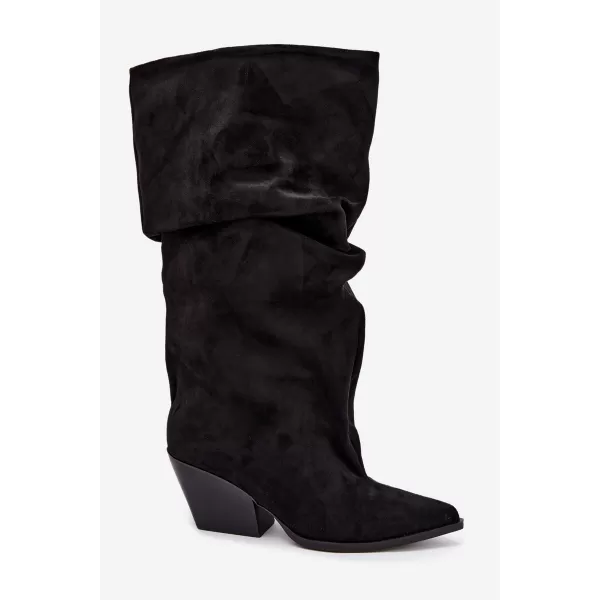  Dámske čižmy BOTO 2580A-1 BLACK 