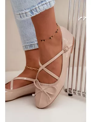 Dámske baleríny BOTO 6625-1 BEIGE