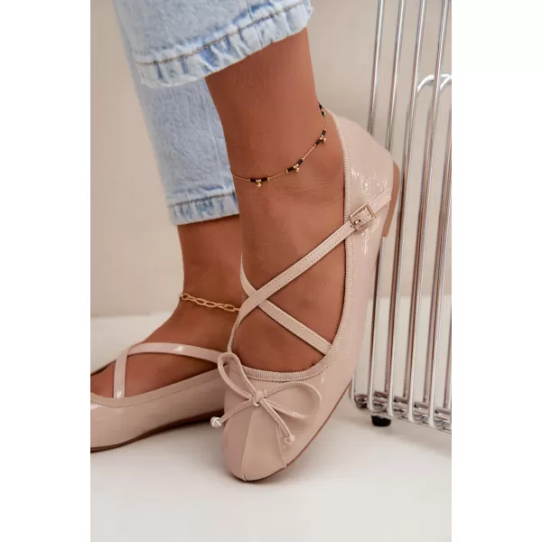  Dámske baleríny BOTO 6625-1 BEIGE 