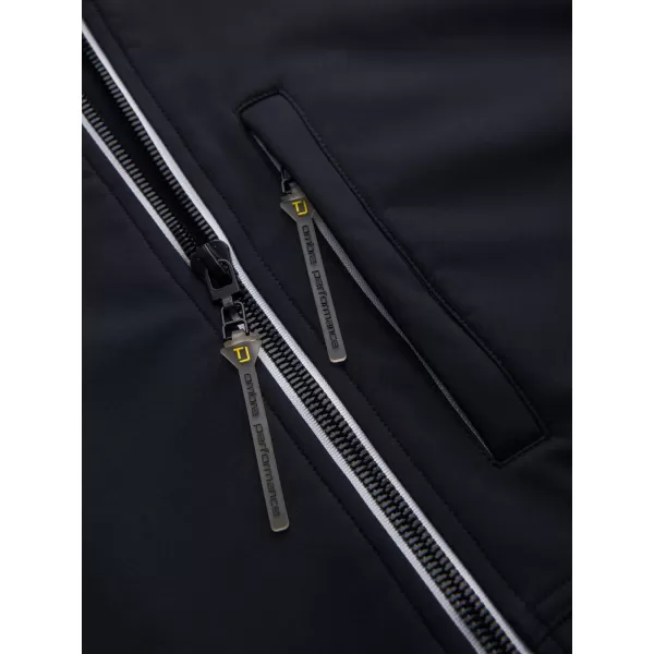  Pánska softshellová bunda OMBRE C581 BLACK 