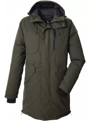 Pánska parka KILLTEC GW 65 ZELENÁ