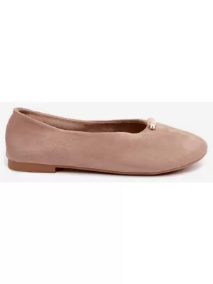 Dámske baleríny BOTO JH607P BEIGE