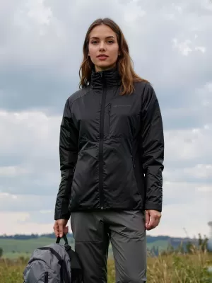 Dámska ultraľahká bunda ALPINE PRO GEREDA BLACK