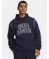 Pánska mikina UNDER ARMOUR RIVAL FLEECE NOV HOODIE 6009353-410 MODRÁ