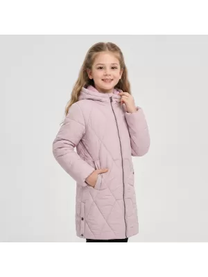Detský zimný ultraľahký kabát ALPINE PRO DEFRO 2 LIGHT LILAC