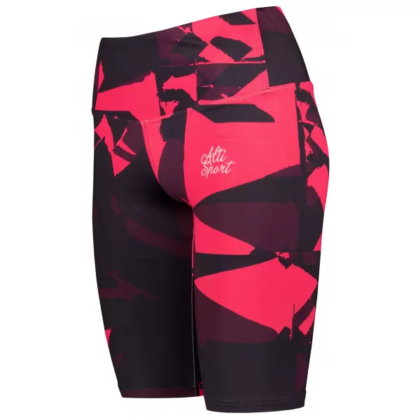  Dámske legíny nad kolená premium (nové veľkosti) ALTISPORT VOJ/ALW080LEG06 WINE-RED 