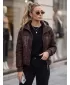 Dámska bunda DSTREET TY6094 BORDOVÁ