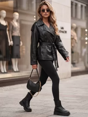 Dámska bunda DSTREET TY5911 ČIERNA