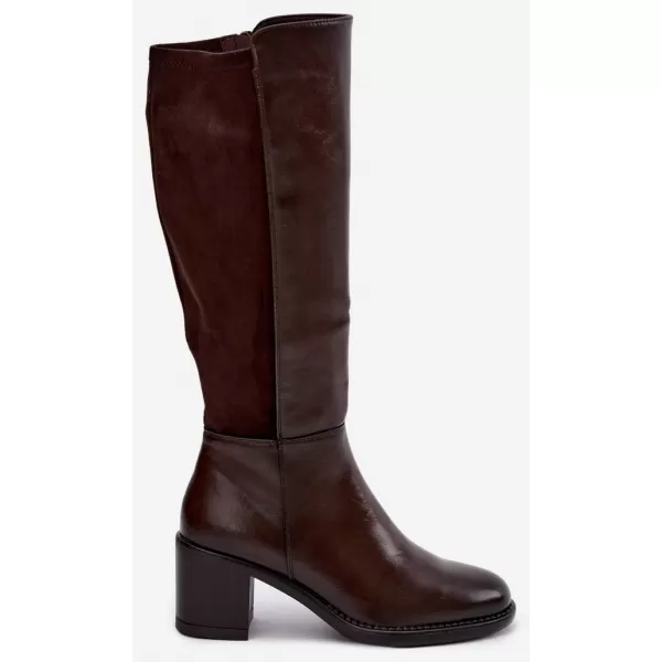  Dámske čižmy VINCEZA 58652 BROWN 