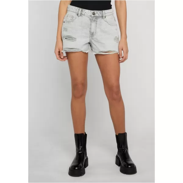  Dámske kraťasy URBAN CLASSICS TB8193 LIGHT SILVER GREY WASHED 