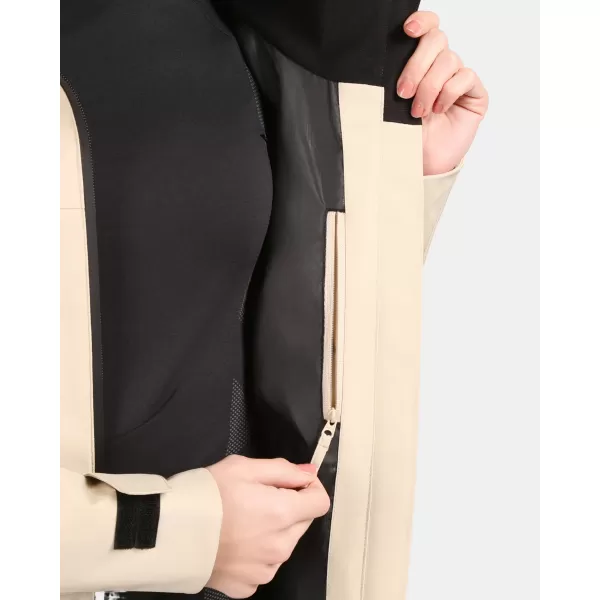  Dámska bunda KILPI AYRA-W 1L0108KI BÉŽOVÁ 
