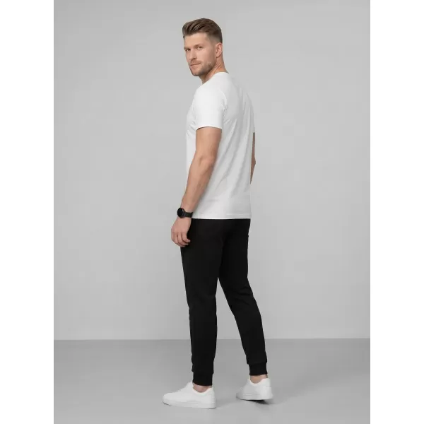  Pánske tričko 4F WMM00TTSHM3342 WHITE 