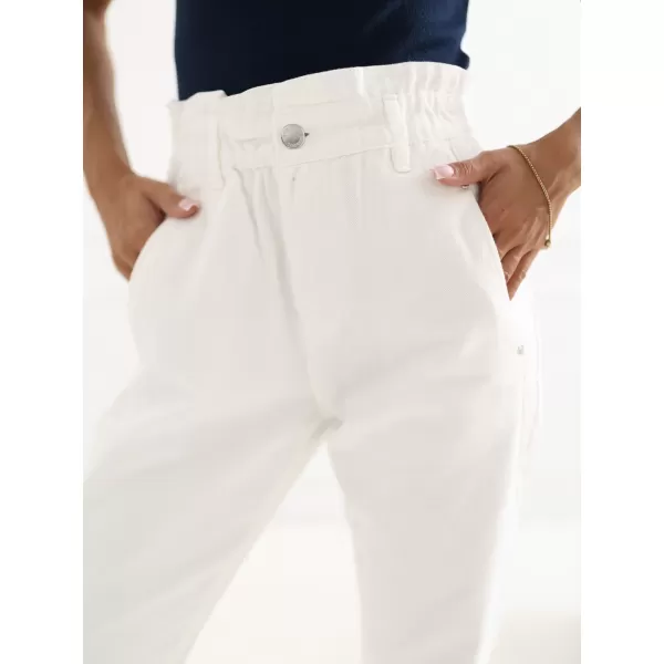  Dámske nohavice SUBLEVEL D70059Z62399A1 WHITE 