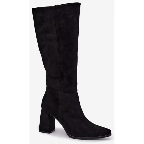  Dámske čižmy BOTO 6373A-1 BLACK 